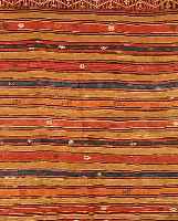 BIDJAR KELIM, PERSIEN, 241 X 147CM, EHZ 3-4 WOLLE AUF WOLLE, CA.70 JAHRE