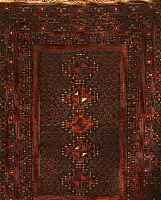 AFSHAR, PERSIEN, 144 X 117CM, EHZ 3-4 FLOR WOLLE, UM 1930