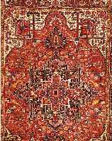 HERIZ, PERSIEN, 349 X 254CM, EHZ 2 FLOR WOLLE, CA.40 JAHRE