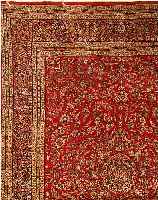 MESCHED, PERSIEN, 455 X 307CM, EHZ 4 FLOR WOLLE, CA.40 JAHRE
