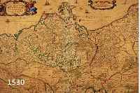 KUPFERSTICHKARTE, WOHL HOMANN, FRÜHES 18. JH., BRANDENBURG, MECKLENBURG UND POMMERN, GRENZKOLORIT, BUGFALTE GERISSEN, CA. 44 X 55 CM, U.GL., R.