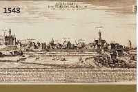 KONVOLUT VON 2 BLATT HÖCHSTAEDT AN DER DONAU 1.) KUPFERSTICH V. BODENEHR CA. 1720, HÖCHSTAEDT EINE PFALTZ NEUBURGISCHE STATT UND SCHLOß AN DER ...
