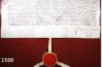URKUNDE DER LEHNSFOLGE, VON KAISER JOSEPH II MIT ALLEN TITELN, DAT. 21.8.1781, NACH DEM TOD SEINER MUTTER MARIA THERESIA AN DEN GRAFEN WOLKENSTEIN ...