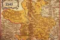 ALTKOLOR. KUPFERSTICHK. V. HOMANN ERBEN, CA. 1749, COMITATUS LIMPURGENSIS MANDATO SPECIAL IMPERANTIUM MENFARATUS, MIT ÜBERGR. PRACHT- VOLLER ...