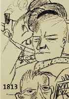BECKMANN, MAX, 1884-1950, SELBSTBILDNIS, LITHOGRAPHIE VON 1937, CA. 16 X 11 CM, PP, U.GL., R.
