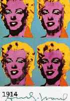 WARHOL, ANDY (1928-1987), POSTKARTENMULTI- PLE, VOLLER NAMENSZUG AUF FARB. KUNSTPOST- KARTE MARILYN MONROE HANDSIGNIERT, 11 X 15 CM, DAZU BEIGABE: ...
