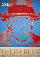 WARHOL, ANDY, 1928-1987, BILDNIS JOSEPH BEUYS, SIEBDRUCK DER AUSST. LONDON 1980, VON J. BEUYS HANDSIGNIERT, CA. 70 X 50 CM