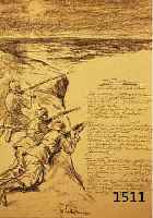 LIEBERMANN, MAX, 1847-1935, ZWEI LITHO- GRAPHIEN: KRIEGSBEOBACHTER, SCHARFSCHÜTZEN, VON 1914, IN DER PLATTE SIGN., JE CA. 27 X 30 CM, PP