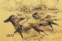 DILL, OTTO, 1884 NEUSTADT-1957 BAD DÜRKHEIM, PFERDERENNEN, FEDERZEICHNUNG, HANDSIGNIERT, CA. 16 X 23 CM, PP, U.GL., R.