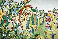 DE ST. PHALLE, NIKI, FARBLITHOGRAPHIE, HANDSIGNIERT, NUM. 243/250, CA. 64,5 X 104 CM