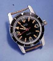 KONVOLUT: 3 TAUCHERHERRENARMBANDUHREN, SCHWEIZ UM 1967, 1X BEZ. CITY, AUTOMATIK, AS-KAL. 1903, 25 ST., EDELST., BEI FERTIGST. WASSERD. BIS 200 M, ...
