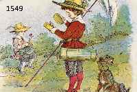 KONV. 16 CROMLITHOS, DT., UM 1890/95, MIT RÜCKSEITIGER WERBUNG VON KAISER OTTO ÜBER KAFFEEZUSATZ, MIT KINDERMOTIVEN