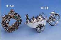 2 SERVIETTENRINGE MIT HALBEDELSTEINEN, 925ER SILBER, DEUTSCH 80/90ER JAHRE, AUSGE- FALLENER ENTWURF, D CA. 4 CM