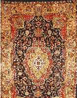 KASCHMAR,PERSIEN CA 296 X 196 CM..FLOR WOLLE EHZ 2.CA 30 JAHRE.