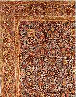 LAWAR,PERSIEN CA 359 X 268 CM..FLOR WOLLE. EHZ 2-3.CA 30 JAHRE.