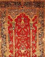 KESCHAN,PERSIEN CA 323 X 194 CM..FLOR WOLLE. EHZ 3.CA 40 JAHRE.