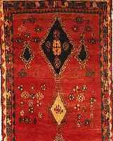 NAMAKROD,PERSIEN CA 215 X 112 CM..WOLLE AUF WOLLE.EHZ 2.CA 40 JAHRE.