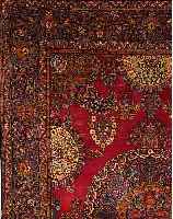 DOROSCHK,PERSIEN CA 497 X 342 CM..FLOR WOLLE EHZ 4-5.UM 1920.