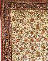 TÄBRIZ,PERSIEN CA 398 X 309 CM.FLOR WOLLE. EHZ 2-3.CA 50 JAHRE.