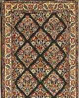 KASCHMAR,PERSIEN CA 150 X 96 CM..FLOR WOLLE. EHZ 1-2.CA 10 JAHRE.