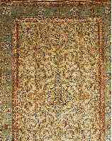 KESCHAN,PERSIEN CA 436 X 286 CM..FLOR WOLLE. EHZ 3.CA 40 JAHRE.