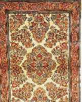 SAROGH,PERSIEN CA 160 X 100 CM..FLOR WOLLE. EHZ 2.CA 10 JAHRE.