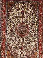 ESFAHAN FEIN,PERSIEN CA 240 X 150 CM..KORKWO LLE AUF SEIDE.CA 1 MIO KN/QM EHZ 1-2.CA 10 JAH RE.