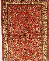 SAROGH,PERSIEN CA 200 X X125 CM..FLOR WOLLE. EHZ 2.CA 15 JAHRE.