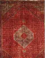 BIDJAR,PERSIEN CA 395 X 288 CM..FLOR WOLLE. EHZ 2.CA 40 JAHRE.