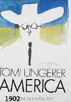 UNGERER, TOMI, PLAKAT ZUR AUSST. 1975, FARBOFFSET, HANDSIGNIERT, CA. 49 X 35 CM, U.GL., R.