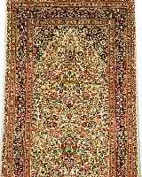 HEREKE SEIDE,CHINA.CA 121 X 75 CM..REINE NAT URSEIDE.EHZ 1-2.CA 10 JAHRE.