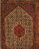 BIDJAR,PESIEN CA 172 X 116 CM..FLOR WOLLE. EHZ 2.CA 30 JAHRE.