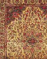TÄBRIZ, PERSIEN, 360 X 287CM, EHZ 4 FLOR WOLLE, CA.60 JAHRE
