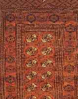AFGHANE, 200 X 122CM, EHZ 1 WOLLE AUF WOLLE, CA.30 JAHRE