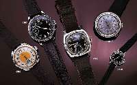 JAEGER LE COULTRE ARMBANDWECKER AUTOMATIK, UNGETR. LAGERW. UM 1972, EDELST.-EINSCHALEN- GEH., MATT., SCHR.-LÜNETTE POL., BOMB. MINE- RALGL., ...