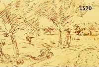 HAUEISEN, ALBERT, 1872 STUTTGART-1954 KANDEL, FELDARBEITER BEI DER ERNTE, TUSCHE- ZEICHNUNG, MITTIG UNTEN DAT. VIII 45, CA. 20 X 23 CM, PP., U.GL., ...