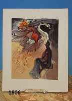 DALI, SALVADOR, 1904-1989, DIE GÖTTLICHE KOMMÖDIE, SERIE AUS 93 FARB- XYLOGRAPHIEN, IM ORIG. SCHUBER (NICHT KOM- PLETT)