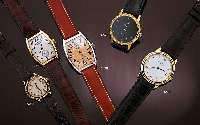 IWC HERRENARMBANDUHR, SCHWEIZ UM 1988, GG 750/000-GEH. MASSIV, FLACH GEHALTEN, BODEN GEDR., SAPHIRFLACHGL., LEDERB. M. ORIG.-GG ...