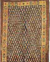 VERAMIN KELIM, 295 X 128CM, EHZ 2 WOLLE AUF WOLLE, CA.60 JAHRE