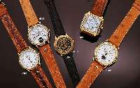 MAURICE LACROIX ARMBANDUHR, QUARTZWERK, GEH. GOLDPLATTIERT, ZENTRALSEK., TAG-, DATUM- UND MONDPHASENANZEIGE, MINERALGL., AB HERST. WAS- SERD., ...