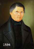 BIEDERMEIERPORTRAIT, MITTE 19. JH., PASTELL, HERRENPORTRAIT, ALTER RAHMEN MIT GLAS BELEGT, ORIG. MUNDGEBLASENES GLAS, SCHEIBE AN EINER SEITE L. ...