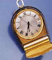 JAEGER LE COULTRE REISE/TASCHENWECKERCHEN, AUFSTELLBAR, ELOXIERTES ALUMINIUM, WERKBAU- WEISE MEMOVOX, GEH- U. WECKWERK GETR. ANTRIEB, GETR. KRONEN, ...
