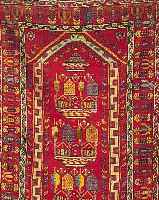 KIRSEHIR, TÜRKEI, 165 X 97CM, EHZ 4 WOLLE AUF WOLLE, CA.60 JAHRE