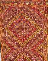 VERNEH, 352 X 130CM, EHZ 2-3 WOLE AUF WOLLE, CA.60 JAHRE