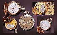 A. LANGE & SÖHNE B-UHR MIT AUF-AB-ANZEIGE 28 STUNDEN, 900ER SILBER, DEUTSCHLAND UM 1942, FERTIGGEST. VON DER FIRMA ANDREAS HUBER, WERK-NR. 201360, ...