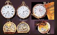 PATEK PHILIPPE & CO. SCHWERE OFFENE HERREN- TASCHENUHR (CHRONOMETRO GONDOLO), SCHWEIZ FÜR DEN SÜDAMERIKANISCHEN MARKT GEFERT. NACH PATENT VOM ...