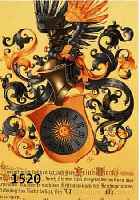MEISTERBRIEF EINES UHRMACHERS, BERLIN, 1904, ORIG. GERAHMT, WAPPEN DER UHRMACHER MIT STECHHELM U. HELMSCHMUCK EINES GEFLÜGELTEN UHRENRADES, ...