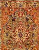 TÄBRIZ, PERSIEN, 349 X 263CM, EHZ 4 FLOR WOLLE, UM 1900