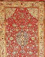 SAROGH,PERSIEN CA 227 X 140 CM..FLOR WOLLE. EHZ.2.CA 20 JAHRE.