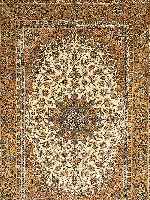 ESFAHAN FEIN,PERSIEN CA 232 X 155 CM..KORKWO LLE MIT UND AUF SEIDE.CA 1 MIO KN/QM.EHZ 1-2 CA 10 JAHRE.